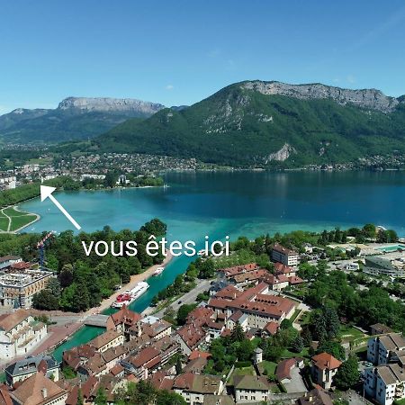 Studio Moderne, Place Parking Prive, Emplacement Ideal A 100 M Du Lac. آنسي المظهر الخارجي الصورة