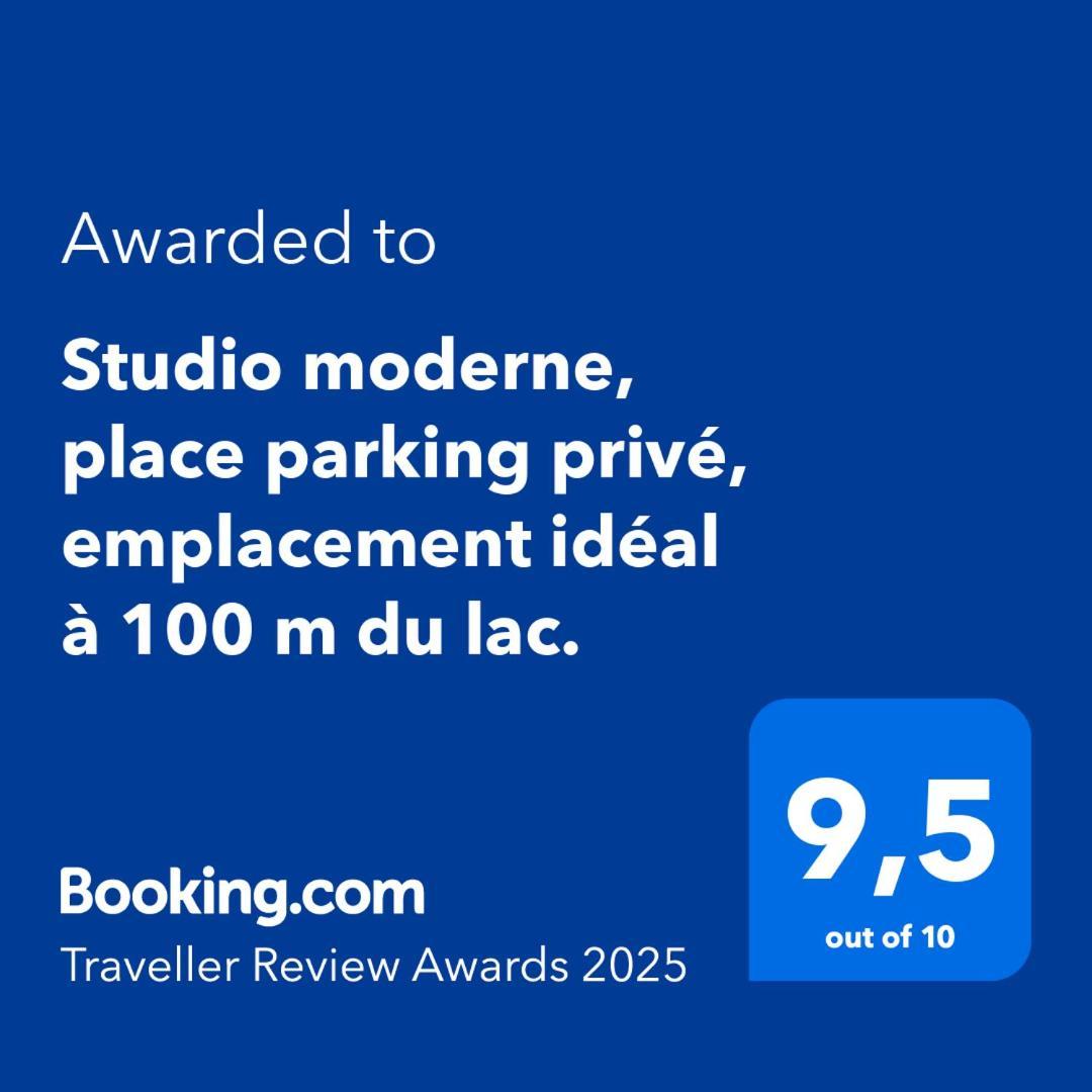 Studio Moderne, Place Parking Prive, Emplacement Ideal A 100 M Du Lac. آنسي المظهر الخارجي الصورة